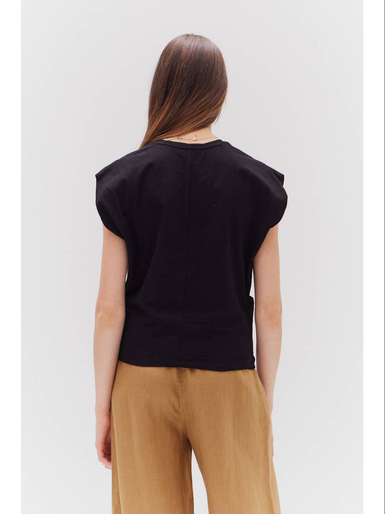 Grade and Gather Thin Cotton Jersey Top