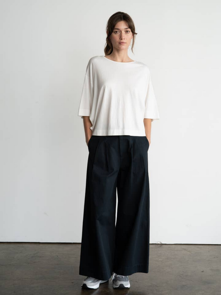Elle Grey Easy Fit Soft Touch Round Neck T-Shirt