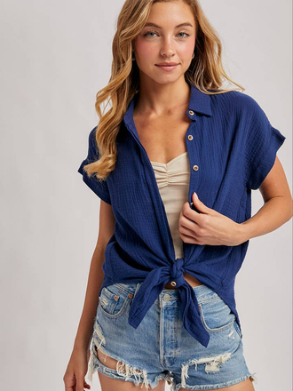 Bluivy Button Up Cotton Shirt