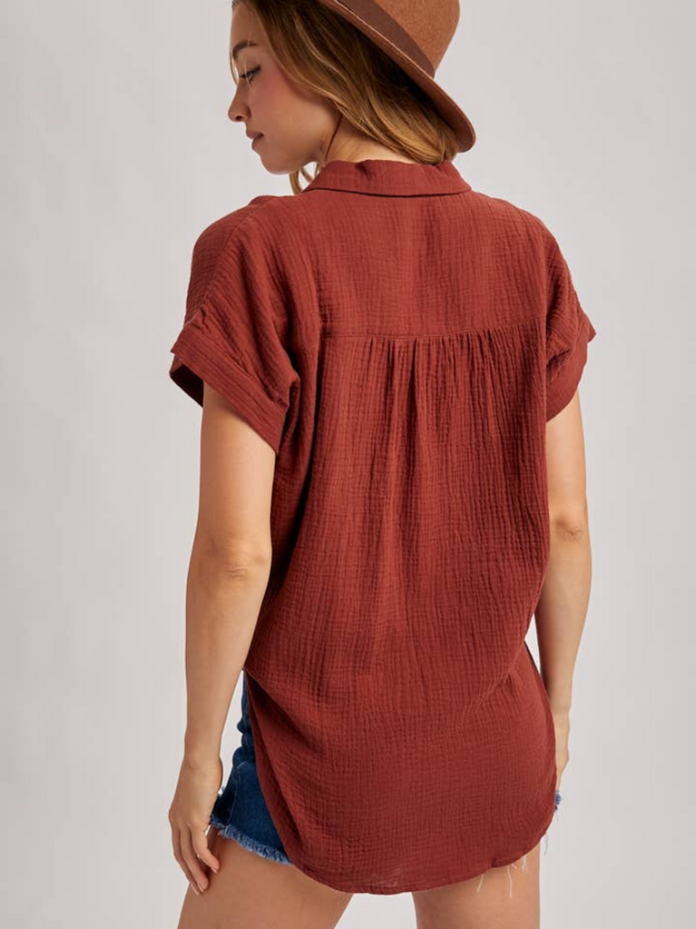 Bluivy Button Up Cotton Shirt