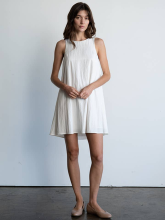 Elle Grey Simplicity A-Line Mini Dress