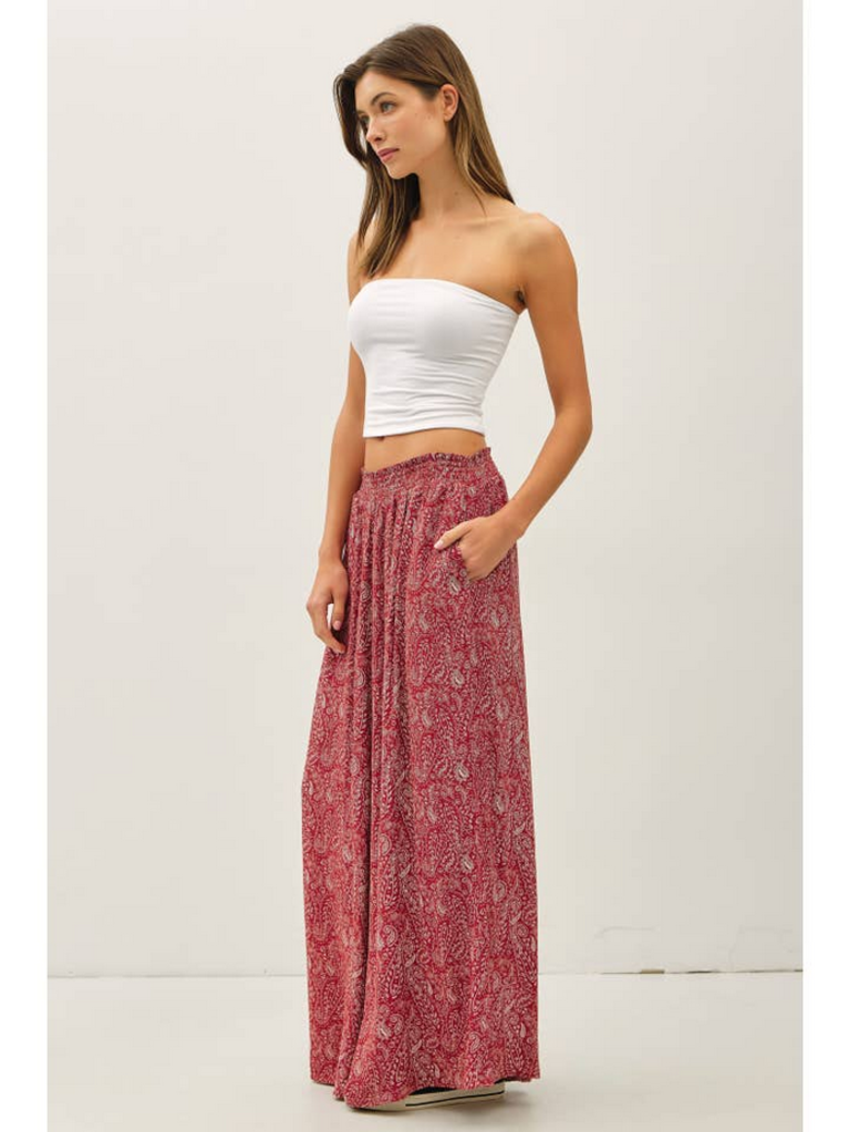 Be Cool Paisley Ultra Wide Leg Pant