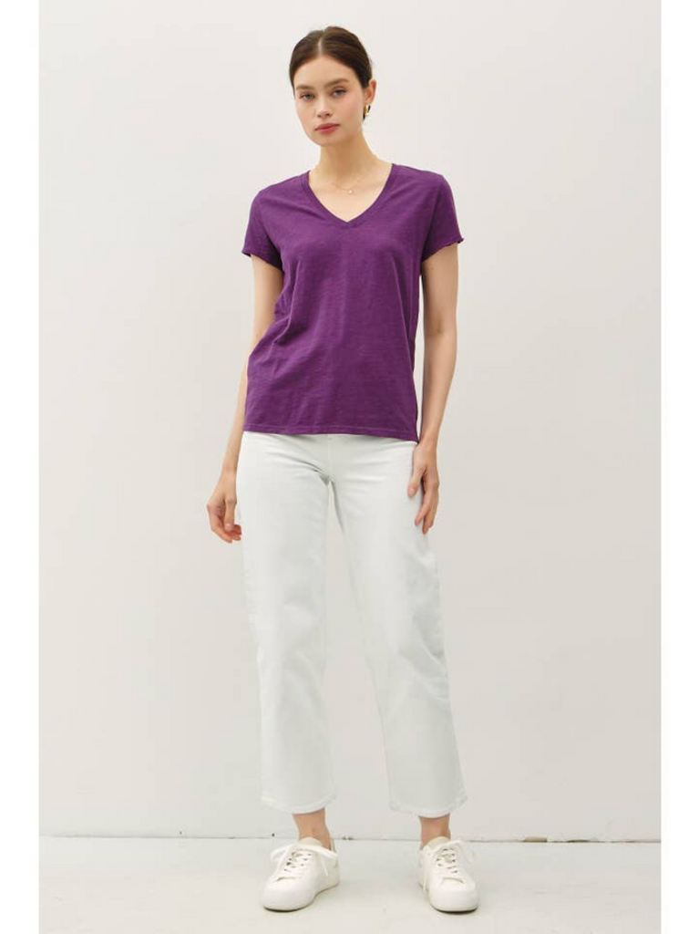 Be Cool Classic V-Neck  Cotton Tee