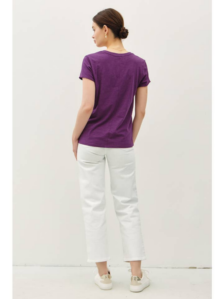 Be Cool Classic V-Neck  Cotton Tee