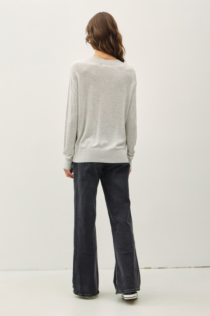 Be Cool Cashemere Blend V-Neck Sweater