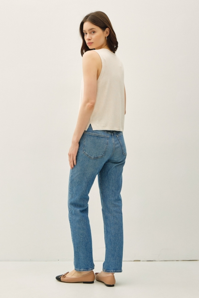 Be Cool Boxy Cut Button Up V-Neck Sweater Vest