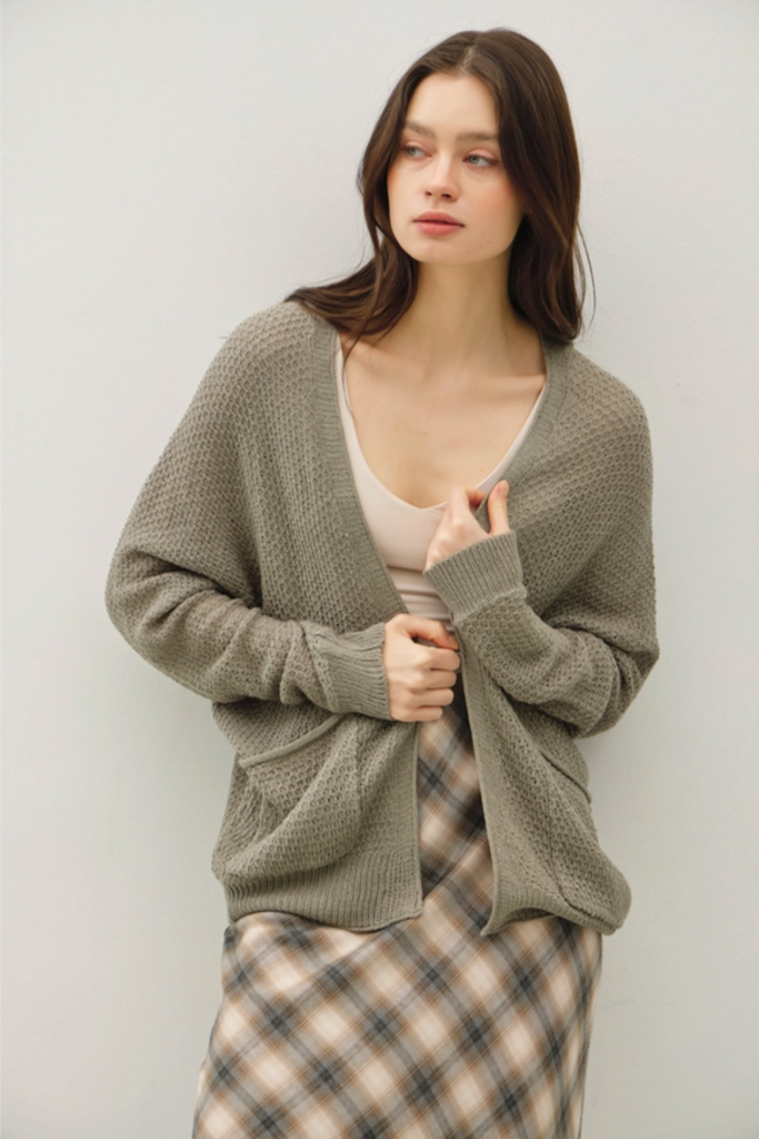 Be Cool Cropped Kimono Crochet Cardigan