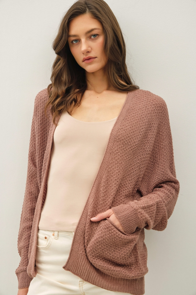 Be Cool Cropped Kimono Crochet Cardigan