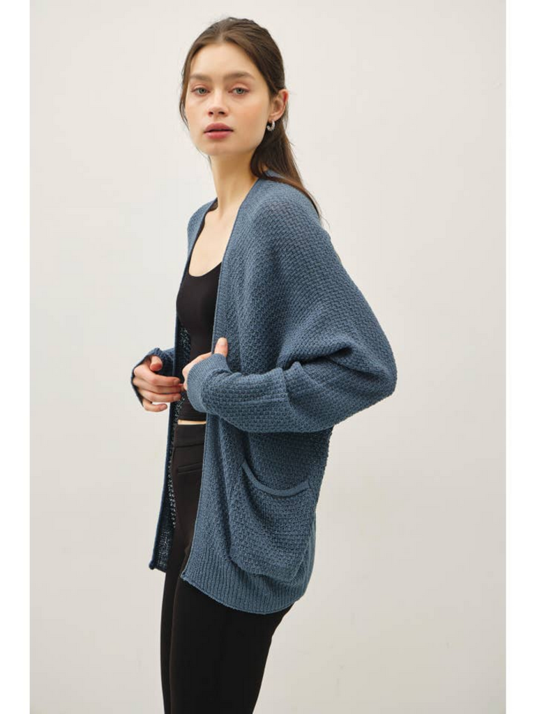 Be Cool Cropped Kimono Crochet Cardigan