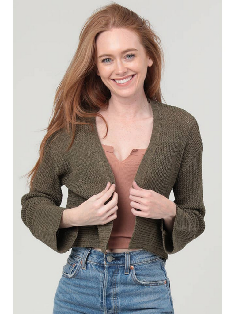Angie Light Weight Open Knit Sweater