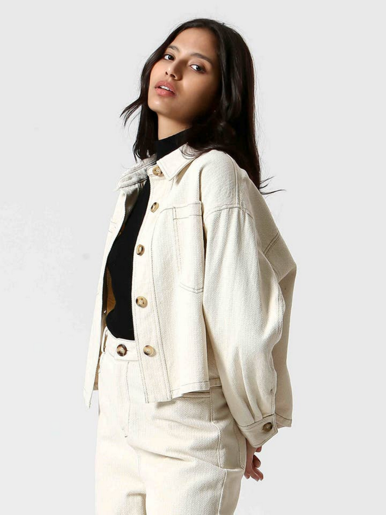 The Korner Collared Button-Down Jacket
