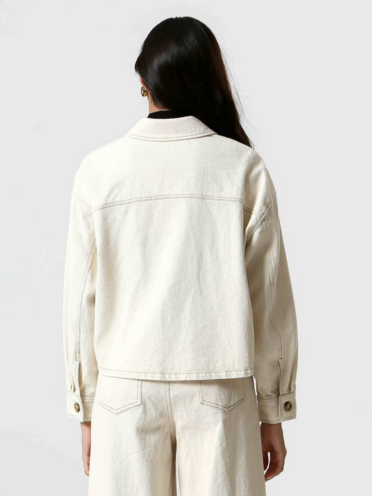 The Korner Collared Button-Down Jacket