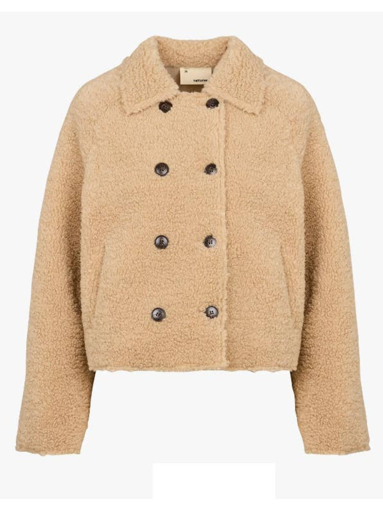 The Korner Button Down Sherpa Jacket
