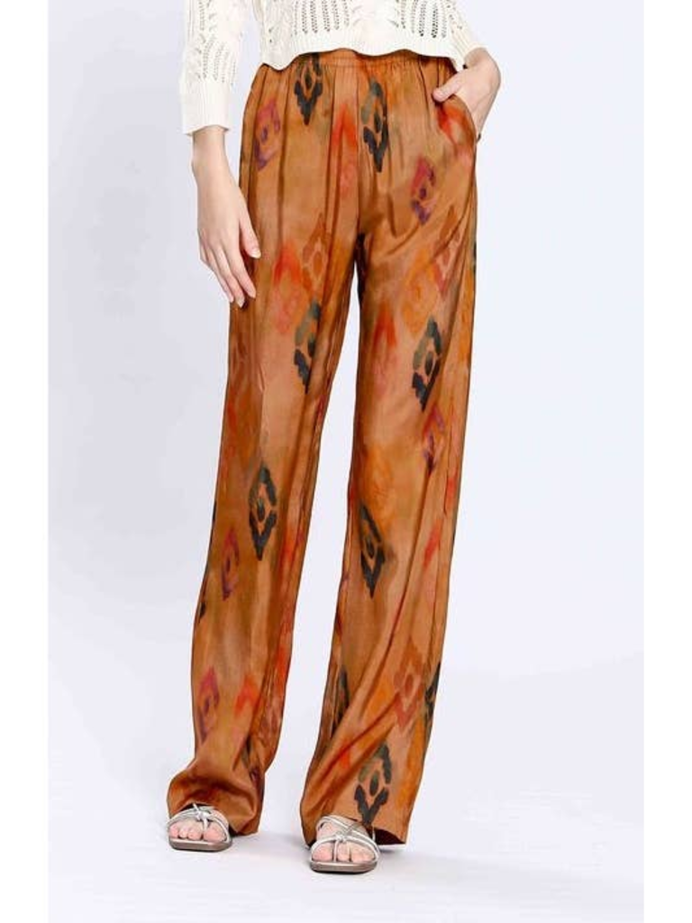 See U Soon Printed Loose Fit Trousers Pants