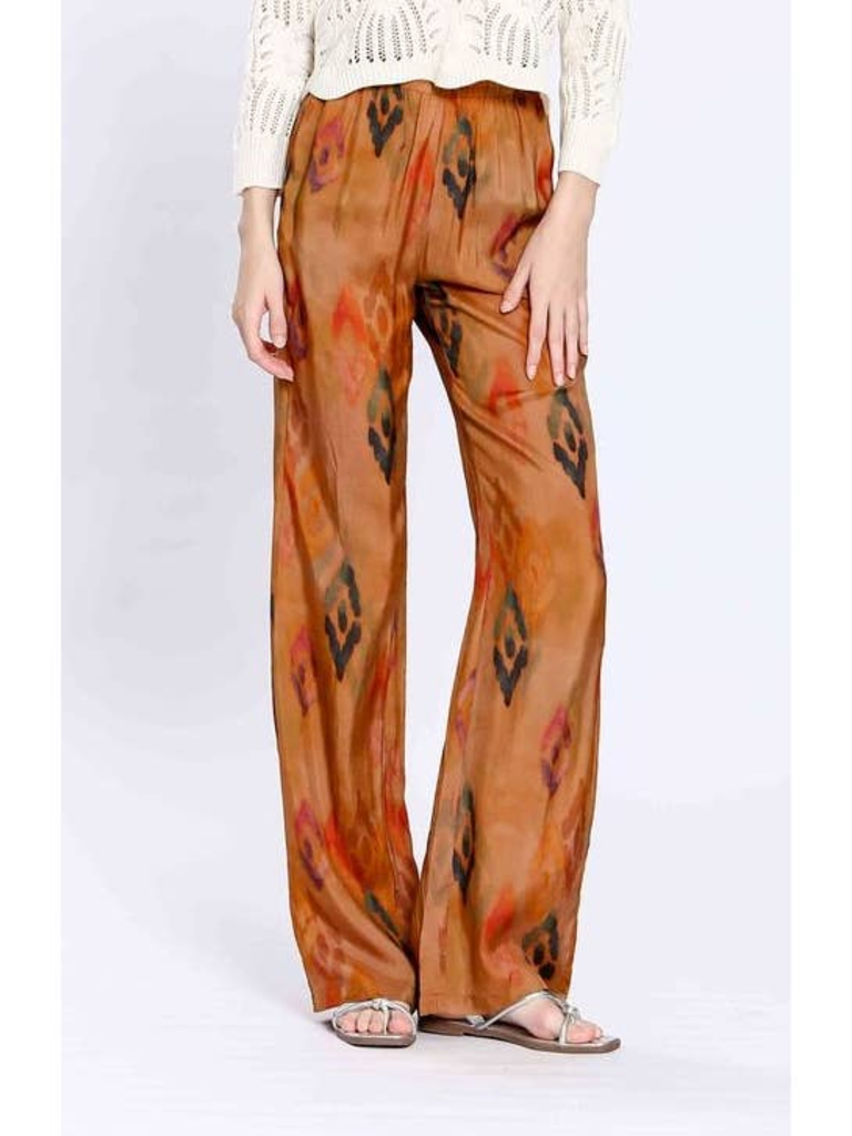 See U Soon Printed Loose Fit Trousers Pants