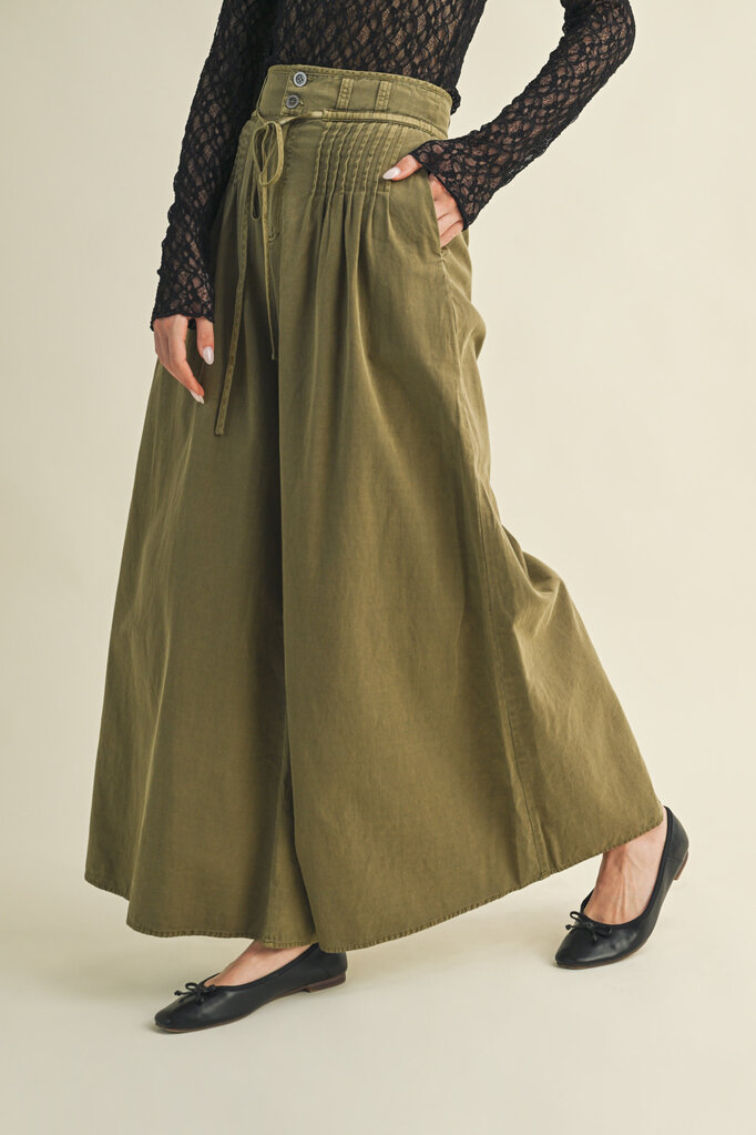 Mustard Seed Pintuck High Waist Pants