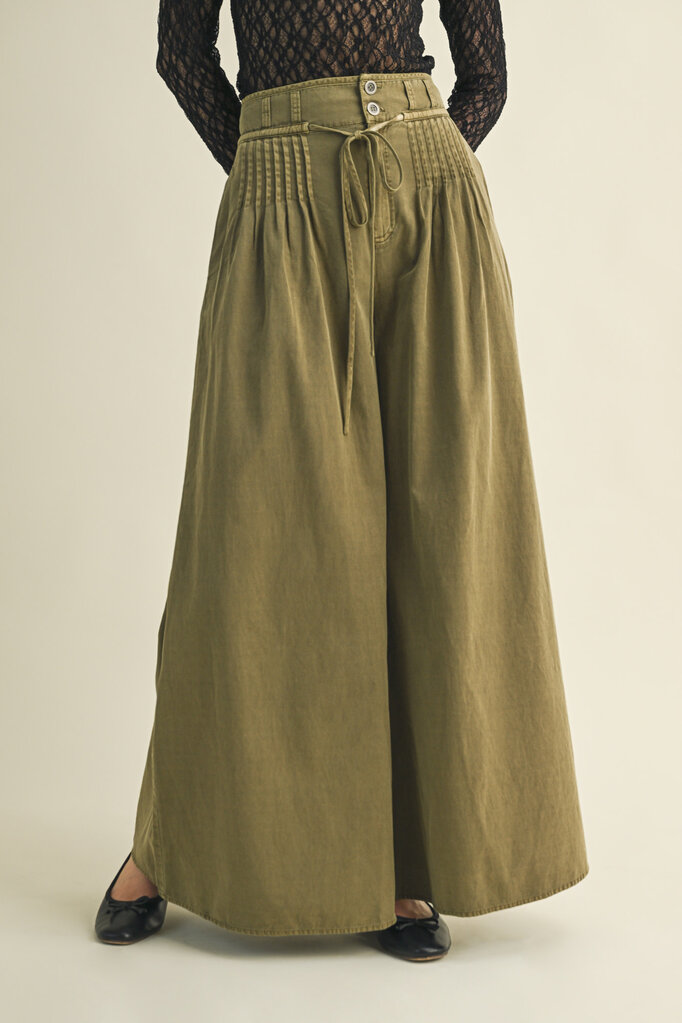 Mustard Seed Pintuck High Waist Pants
