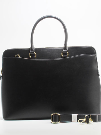 Blue Suede Classic Structured Briefcase