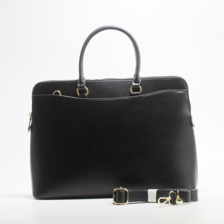 Blue Suede Classic Structured Briefcase