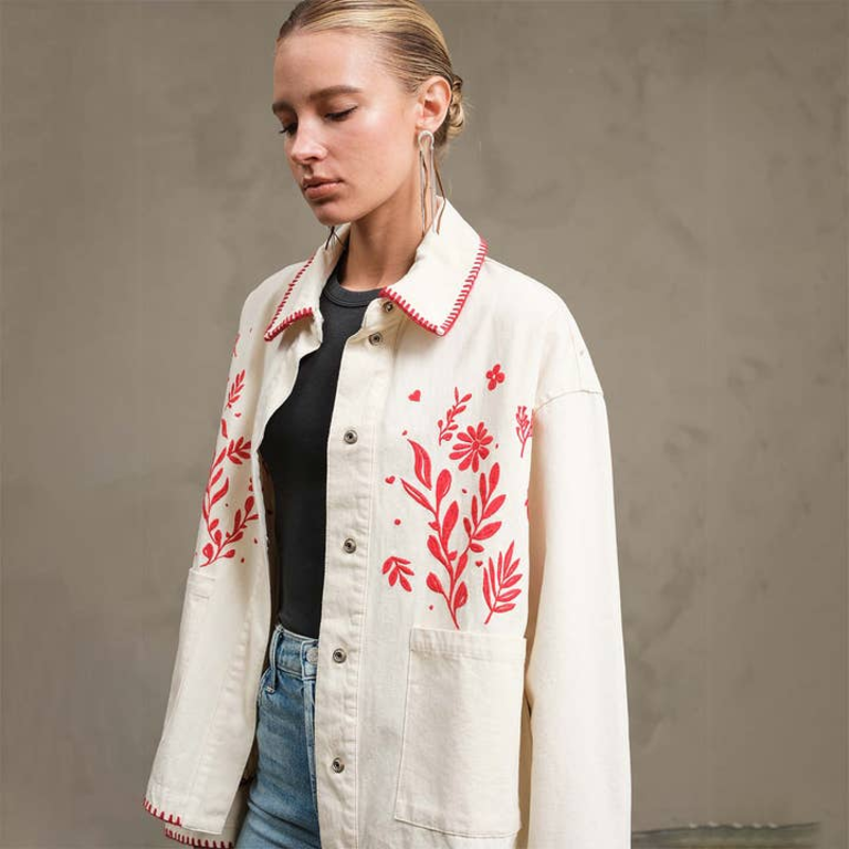 Raisonnel Embroidered Folk Jacket