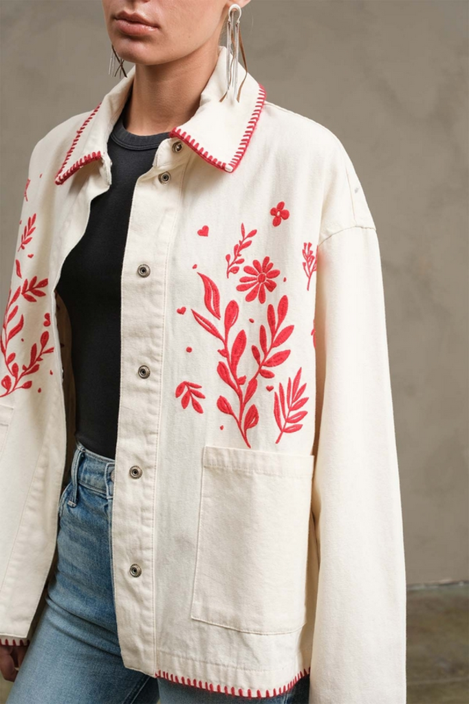 Raisonnel Embroidered Folk Jacket