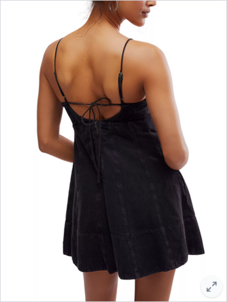 Free People Free People Altura Mini Dress BLACK MEDIUM