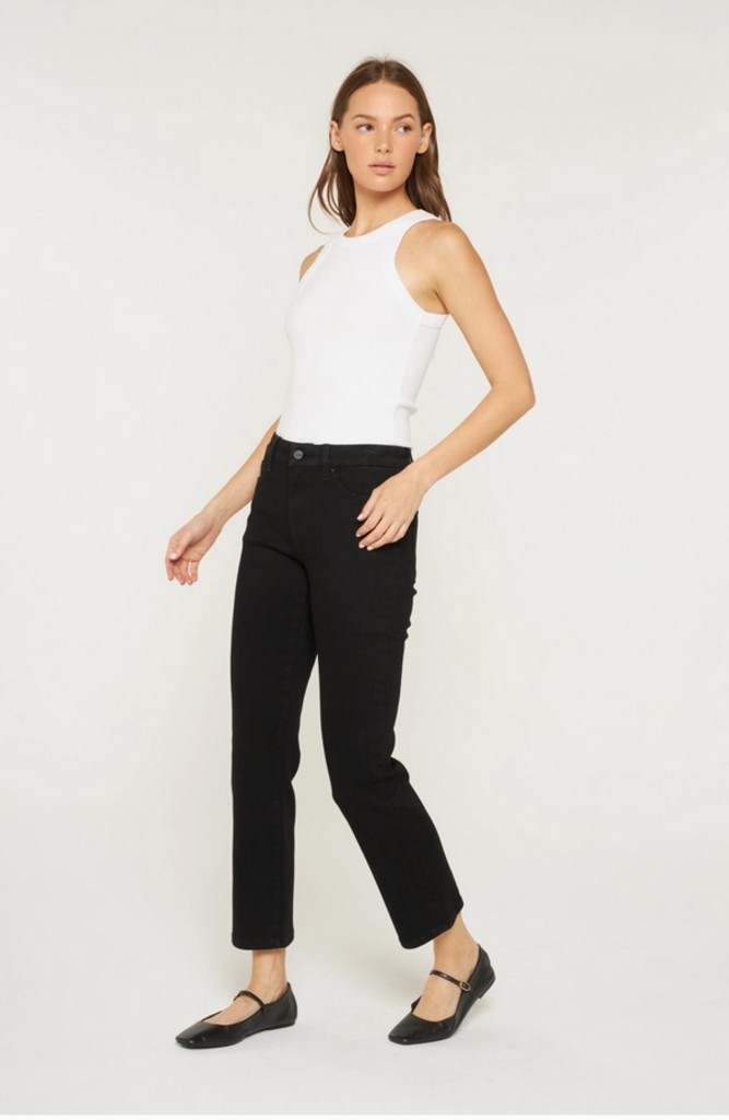 Mica Denim MID-RISE ANKLE STRAIGHT GENTLE NIGHT
