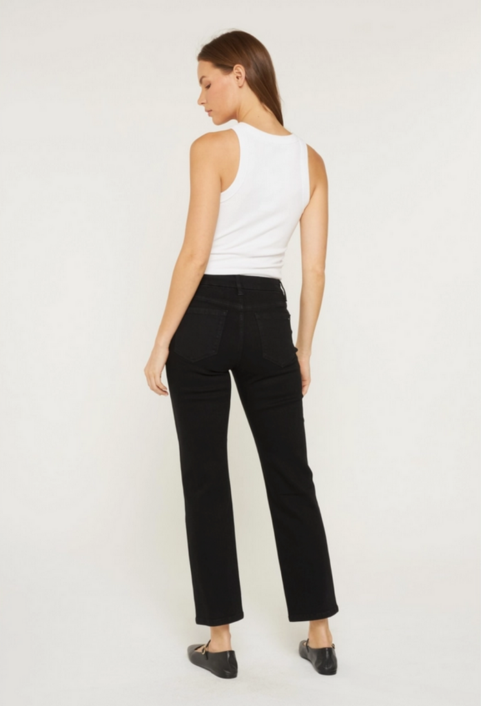 Mica Denim MID-RISE ANKLE STRAIGHT GENTLE NIGHT