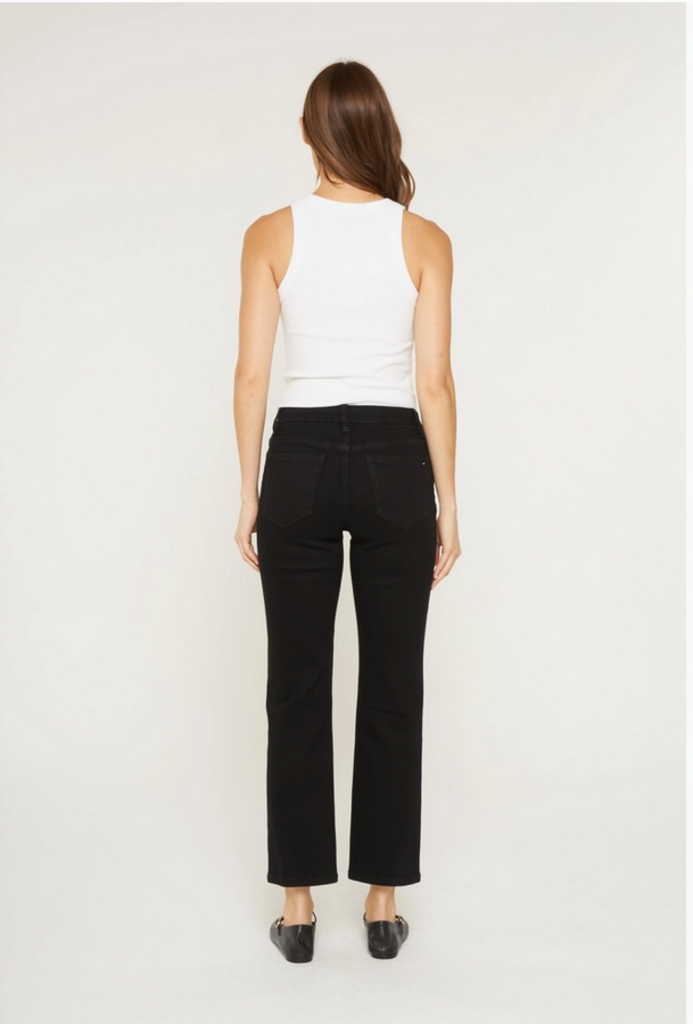 Mica Denim MID-RISE ANKLE STRAIGHT GENTLE NIGHT