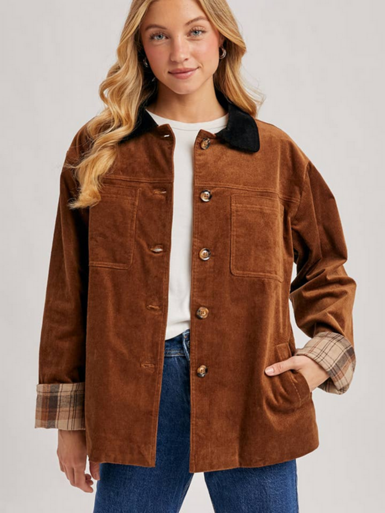 Bluivy Corduroy Barn Coat