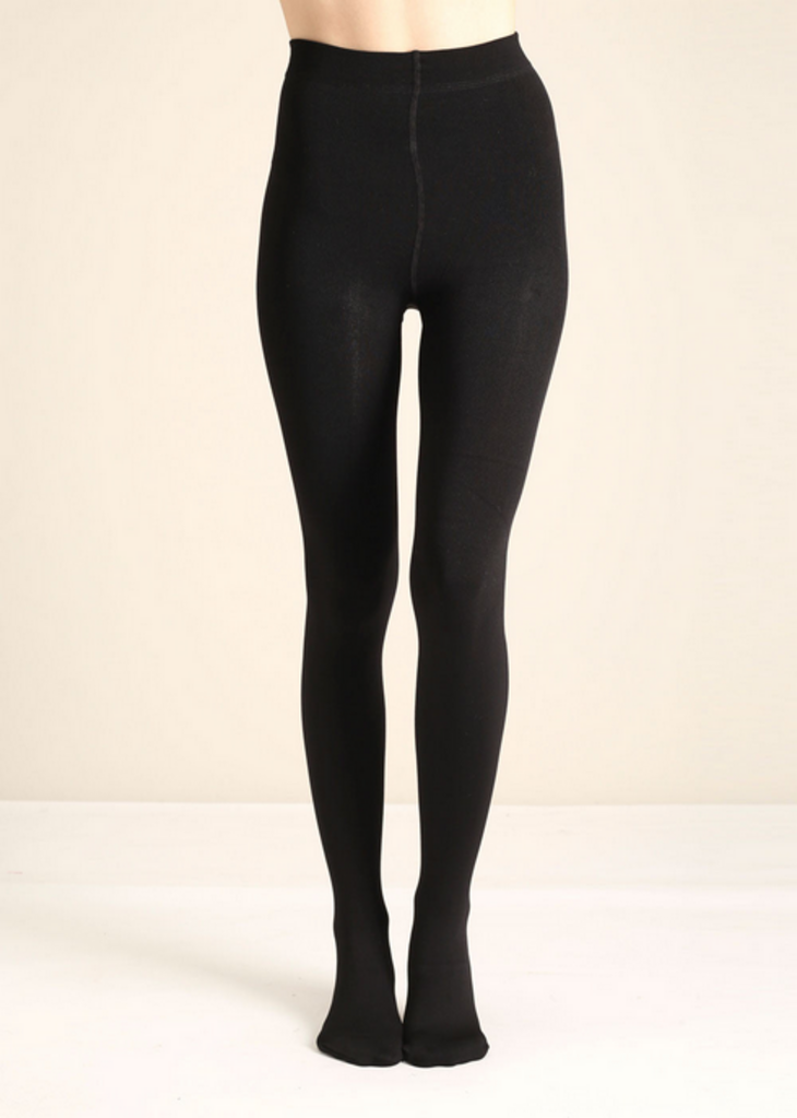 Look By M Fleeced Lined Tights