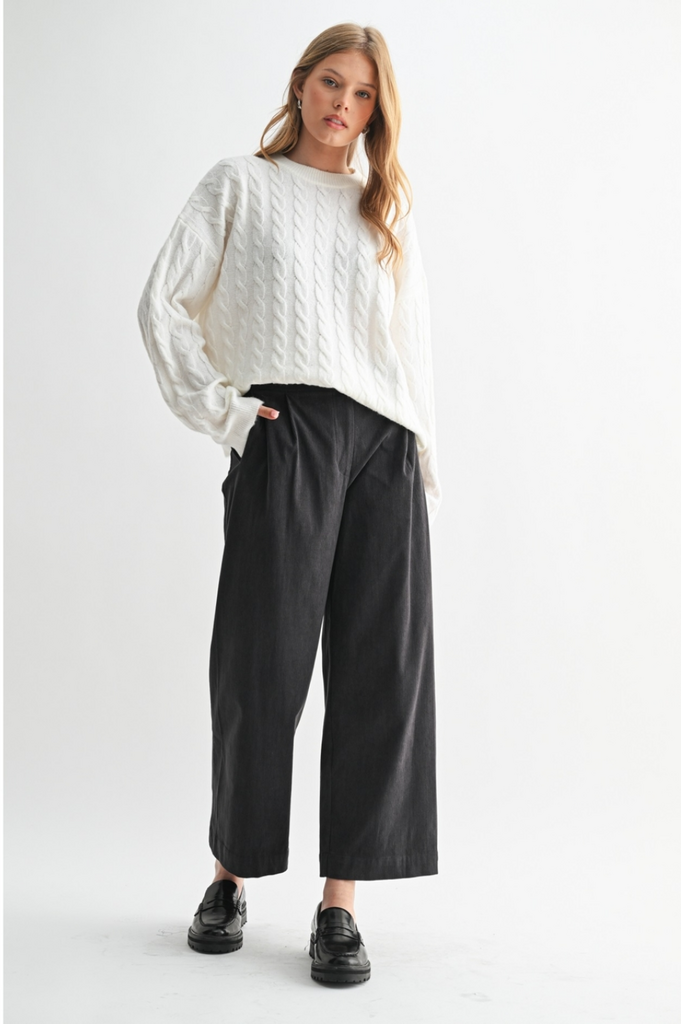 Fun2Fun Corduroy Wide Leg Pants