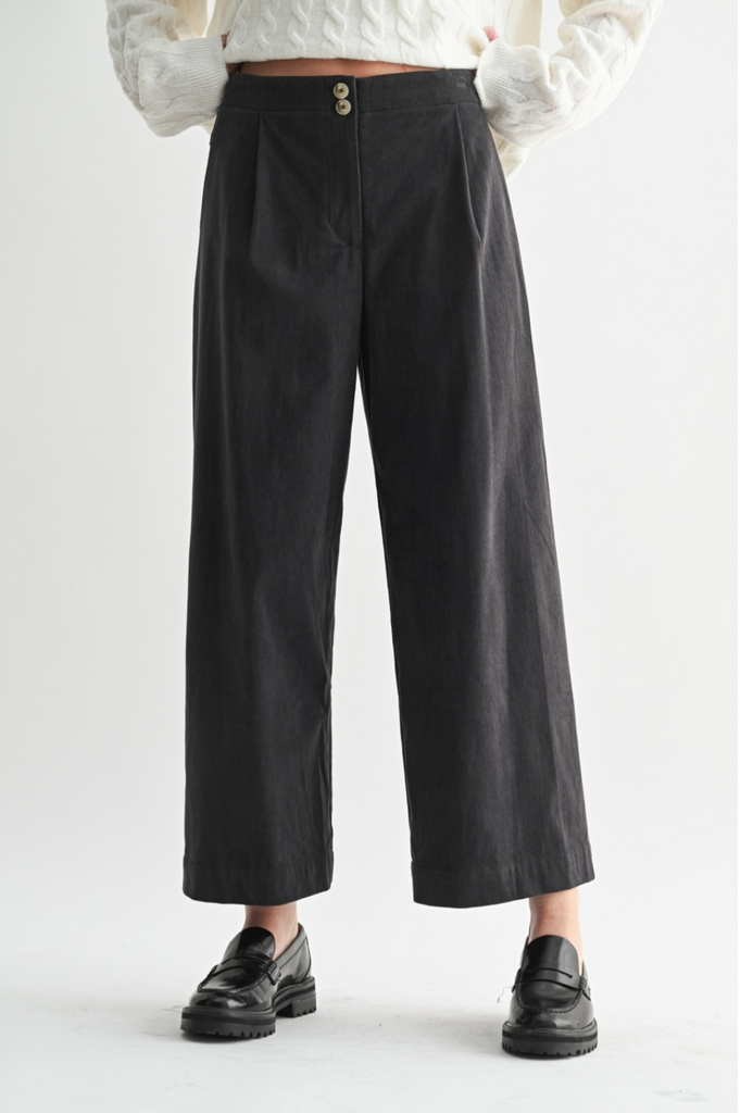 Fun2Fun Corduroy Wide Leg Pants