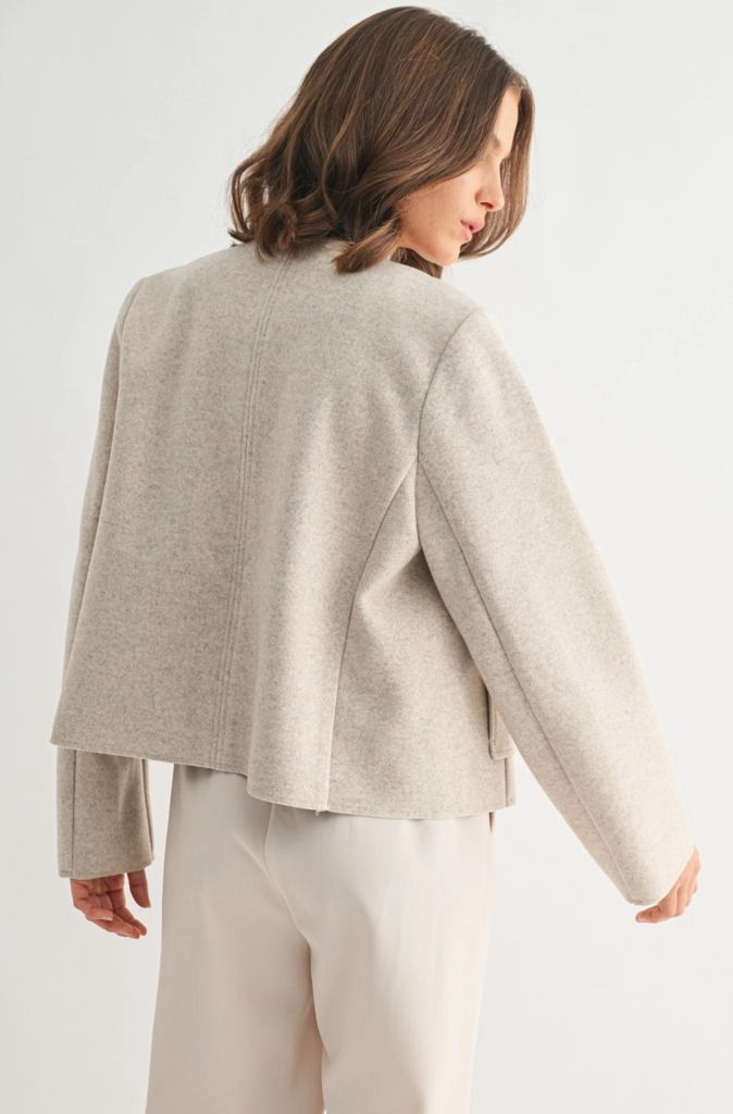 Fun2Fun Wool Crop Jacket