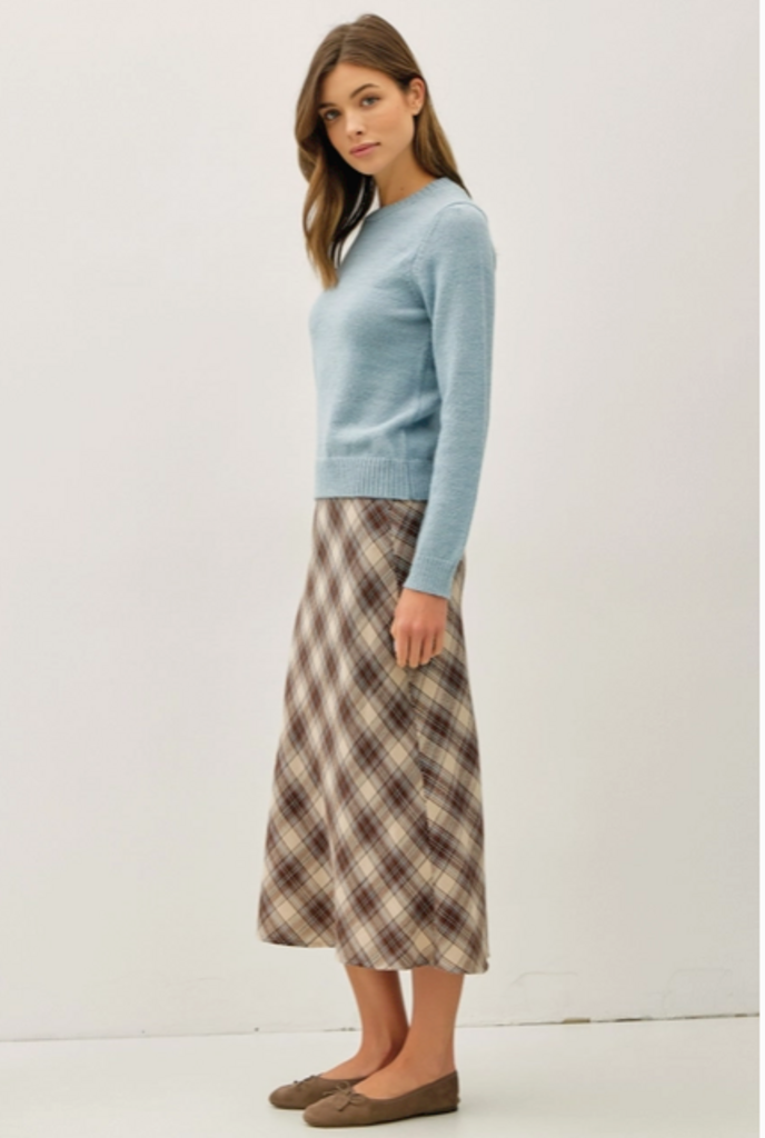 Be Cool Wool Blended Basic Cropped Sweater