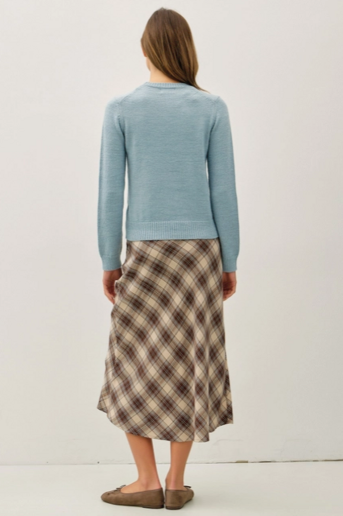 Be Cool Wool Blended Basic Cropped Sweater