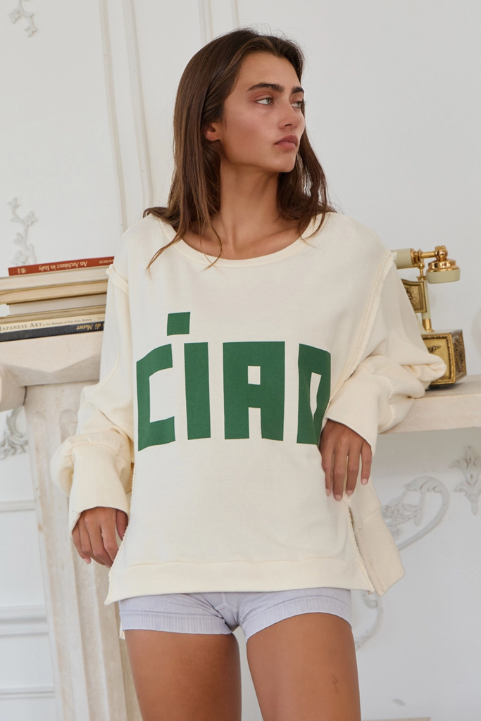 BucketList Ciao Oversized Sweatshirt