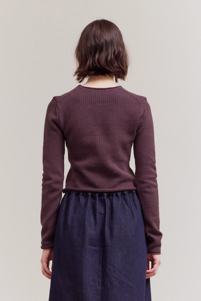 Grade and Gather Front Knotted V-Neck Top