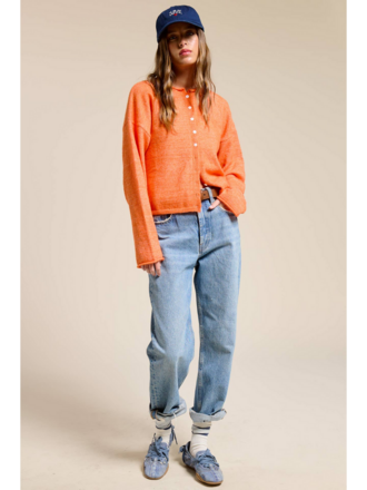 Mimosa Essential Button Down Cardigan Top