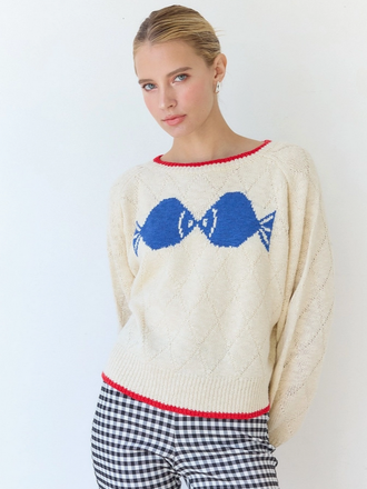 Raisonnel Kissing Fish Sweater