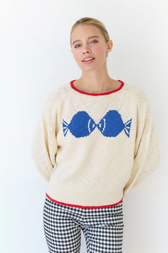 Raisonnel Kissing Fish Sweater