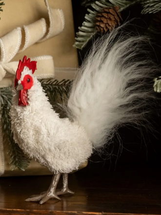 Ragon House STANDING WHITE ROOSTER