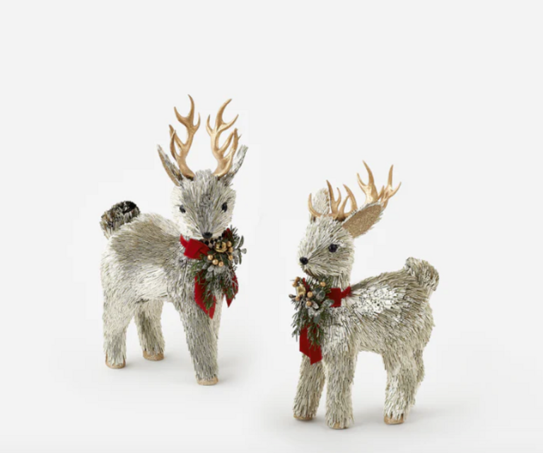 One Hundred 80 Degrees Silver Brush Deer