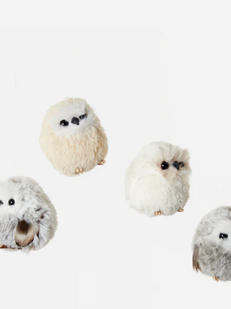 One Hundred 80 Degrees Baby Owl Ornament - Assorted