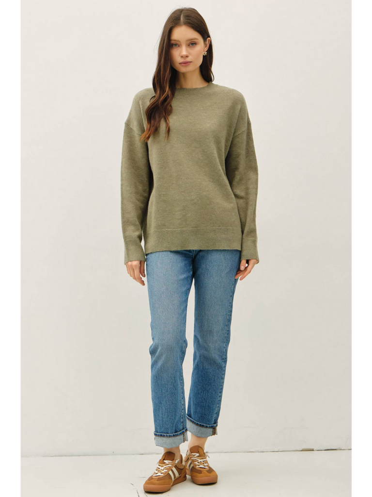 Be Cool Wool Blend Ultra Soft Crewneck Classic Sweater