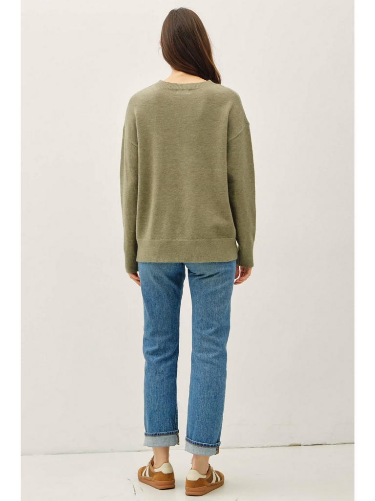 Be Cool Wool Blend Ultra Soft Crewneck Classic Sweater