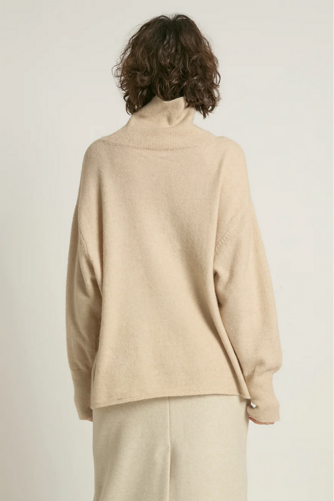 Look By M Slouch Turtleneck Sweater