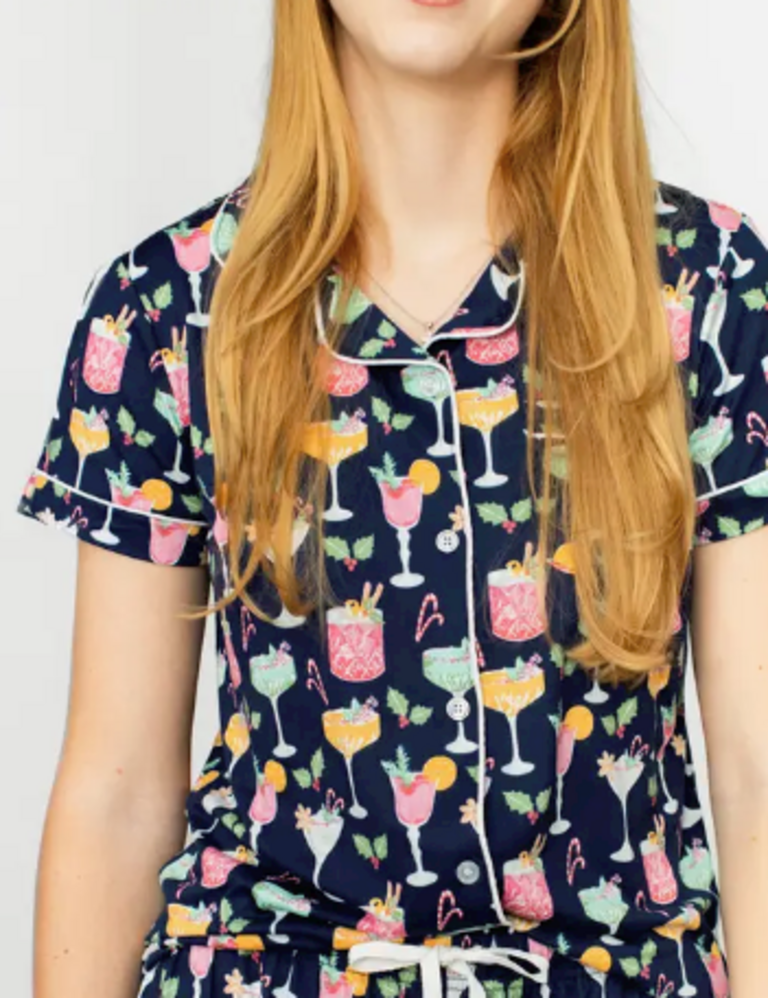 The Royal Standard Fizz the Season Short Sleeve Sleep Shirt