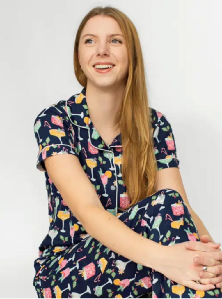 The Royal Standard Fizz the Season Short Sleeve Sleep Shirt