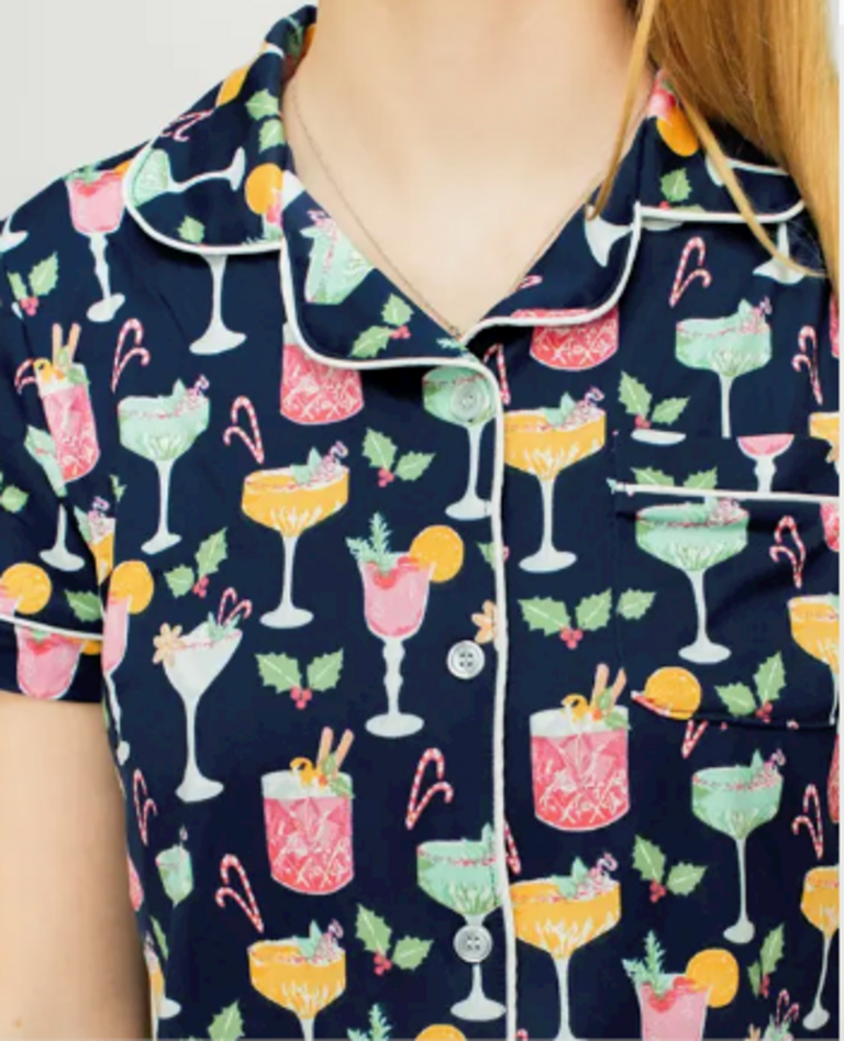 The Royal Standard Fizz the Season Short Sleeve Sleep Shirt